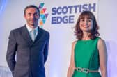 Scottish EDGE COO Steven Hamill and CEO Evelyn McDonald. Picture: Sandy Young Photography.