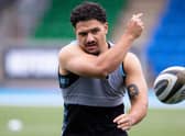 Sione Tuipulotu will make his Glasgow Warriors debut against Newcastle. Picture: Alan Harvey/SNS