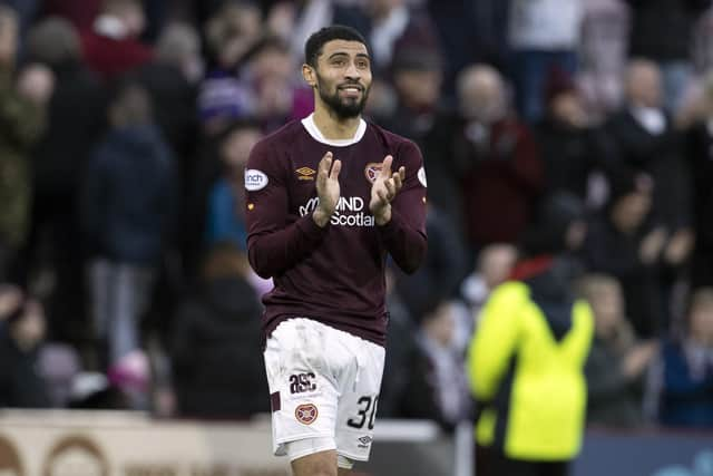 Josh Ginnelly returned from suspension to score a double in a 3-0 win over St Johnstone. (Photo by Alan Harvey / SNS Group)