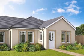 A three-bedroom bungalow at Muir's Deer Pines development in Stanley, Perthshire