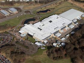 A new series of Good Omens is being filmed at the Pyramids Business Park in Bathgate.