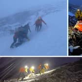 Rescuers have dealt with a string of fatalities on Scotland's peaks this year. Picture: Lochaber MRT