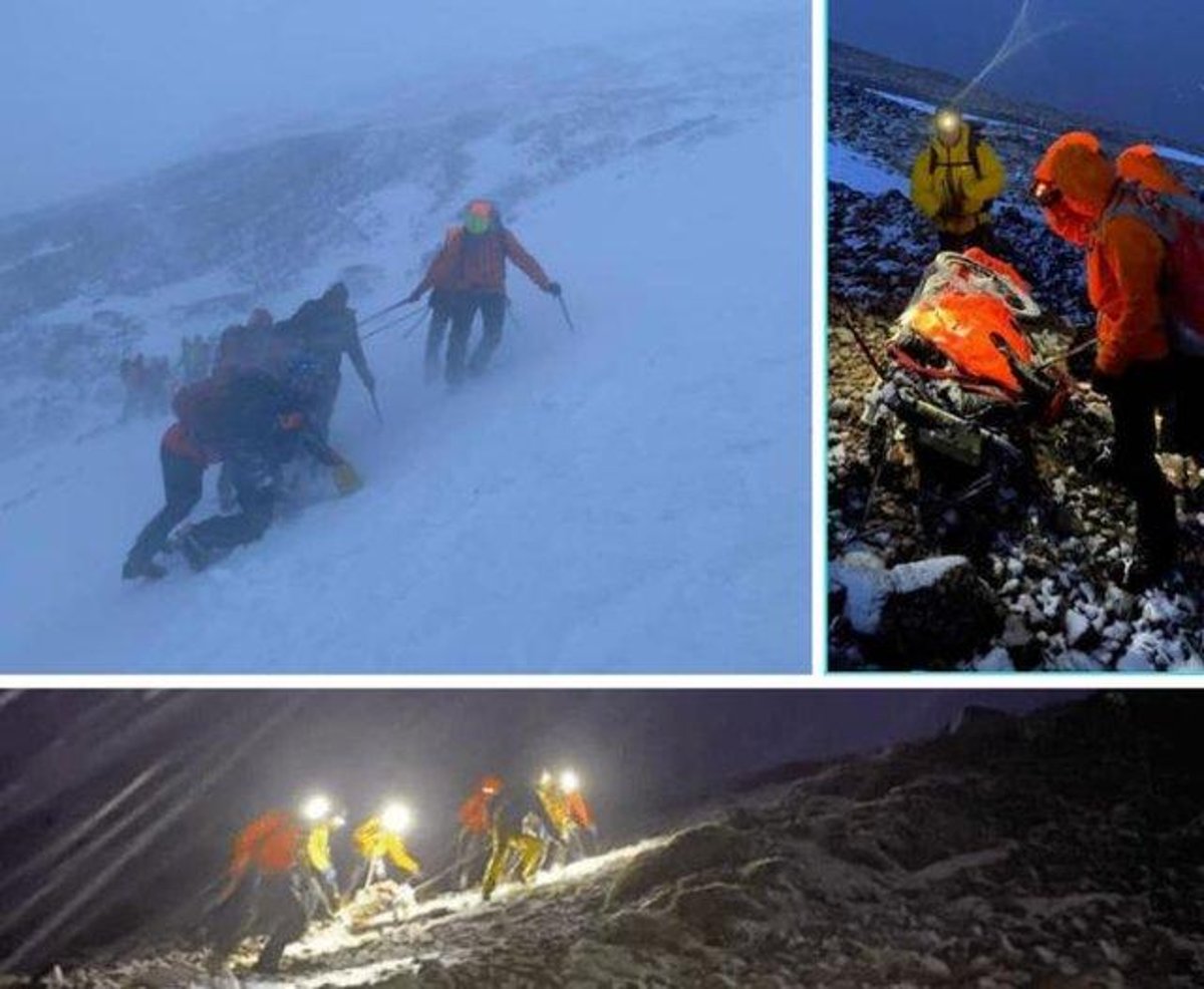 Dangerous snow and ice conditions warning for walkers heading to Scotland's peaks
