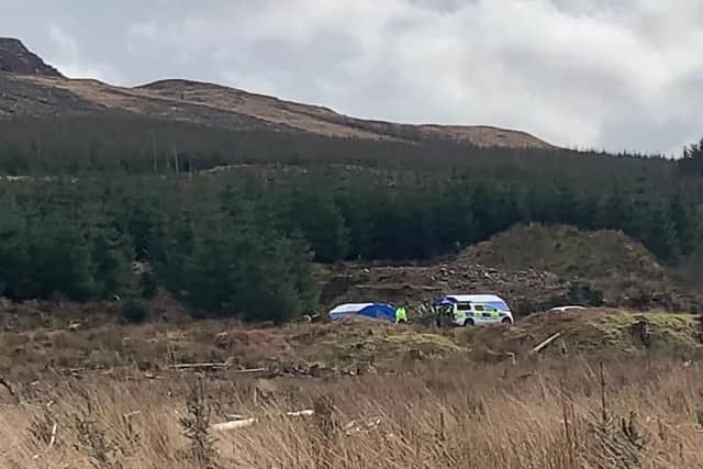 Police are carrying out a dig in the search for Lynda Spence