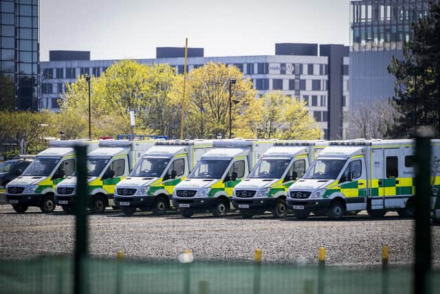 The ambulance service has been under pressure in recent months and long waits for ambulances prompted the Scottish Government to call in the help of both the Army and firefighters to drive some non-emergency vehicles.