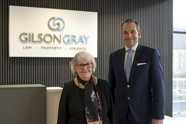 Elizabeth McGillivray and Lindsay Darroch, pictured after agreeing on the deal.