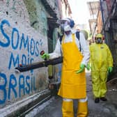 Brazil has registered over 7.8 million confirmed cases of the virus since the pandemic began, while the official death toll from Covid-19 is nearing 200,000, the second highest in the world (Photo: Luis Alvarenga/Getty Images)