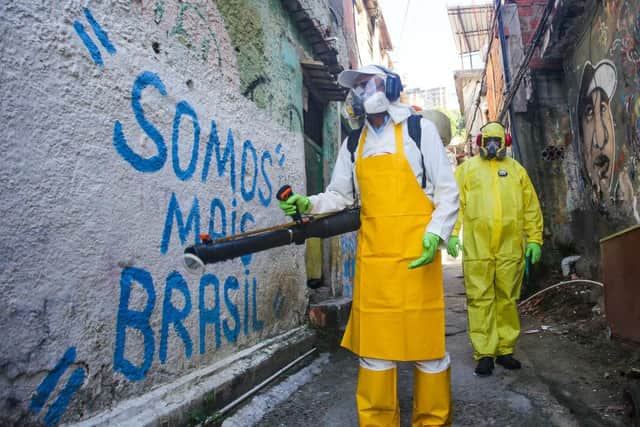 Brazil has registered over 7.8 million confirmed cases of the virus since the pandemic began, while the official death toll from Covid-19 is nearing 200,000, the second highest in the world (Photo: Luis Alvarenga/Getty Images)