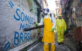 Brazil has registered over 7.8 million confirmed cases of the virus since the pandemic began, while the official death toll from Covid-19 is nearing 200,000, the second highest in the world (Photo: Luis Alvarenga/Getty Images)