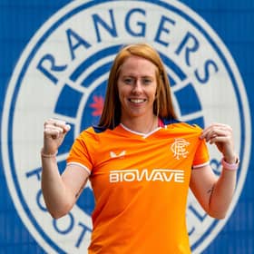 Durham Women defender Kathryn Hill has rejoined Rangers. Credit: Rangers FC Twitter