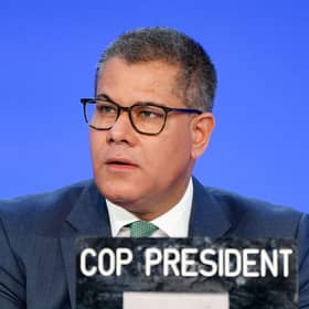 COP26 president Alok Sharma will hand over the baton to COP27 president-designate H E Sameh Shoukry, Egypt's minister of foreign affairs, when the summit gets under way next month. Picture: Jane Barlow/PA Wire