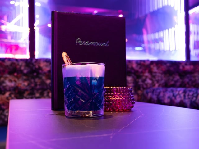The drinks menu includes cocktails and the popular (and very sweet) Charlie Sheen shot, which is a mix of Jägermeister, Feckin' Irish Whiskey, Bacardi 151, Peppermint Schnapps.