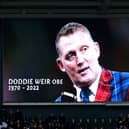 Doddie Weir passed away last year after his battle with MND.