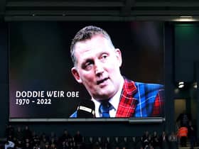 Doddie Weir passed away last year after his battle with MND.