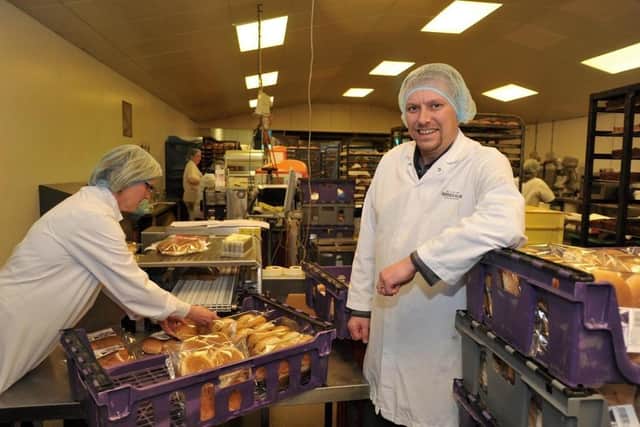 ​Paul Allan pictured at the Hatton bakery.
