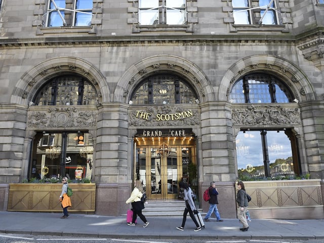 An easy one if you happen to know the history of The Scotsman and Edinburgh Evening News. Where can you find this stunning feature?