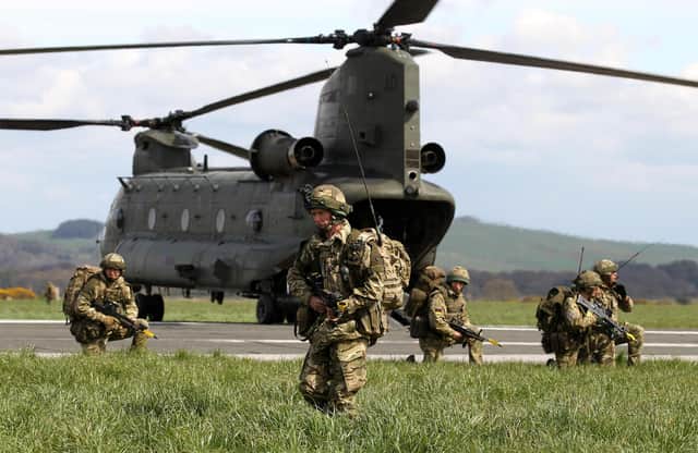 Boris Johnson is set to announce the largest military investment in decades.
