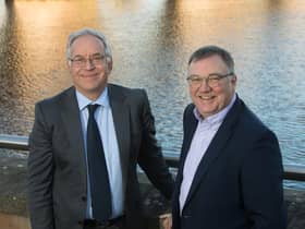John Thom, left, and Alasdair Cummings.