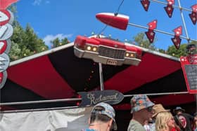 The pop-up diner at Glastonbury