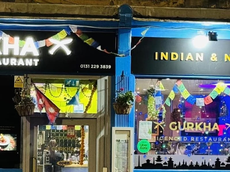 Gurkha Bar & Restaurant in Edinburgh. Highly Commended went to The Khukuri Nepalese Restaurant in Edinburgh