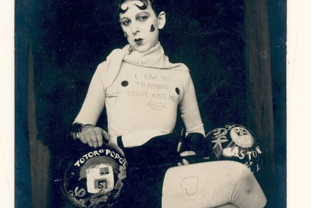 Untitled image, 1927 by Claude Cahun PIC: Jersey Heritage Trust