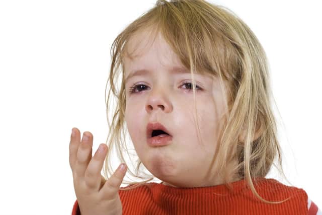 Whooping cough (also known as pertussis) is a bacterial infection that causes long bouts of coughing - characterised by a strong indrawing of breath heard as a “whoop”.