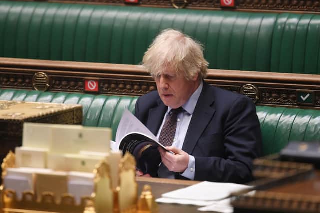 Boris Johnson has said an independence referendum is 'the last thing' people in Scotland need just now (Picture: UK Parliament/Jessica Taylor/PA Wire)