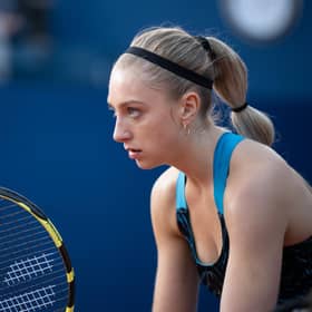 Ella Lily Hyland is a tennis starlet dreaming of Grand Slam glory in Fifteen-Love.