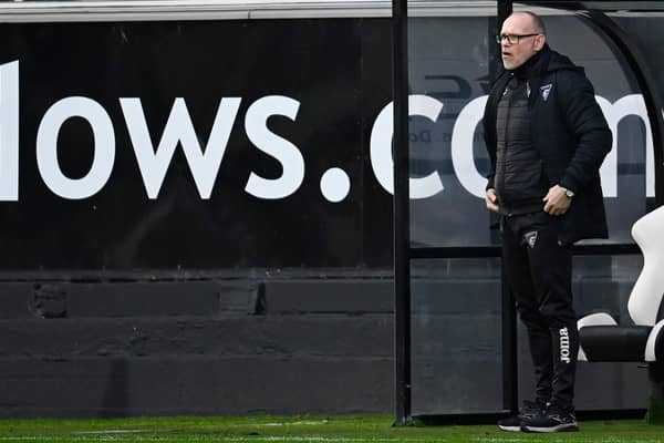Dunfermline manager John Hughes is eyeing new recruits. (Photo by Rob Casey / SNS Group)