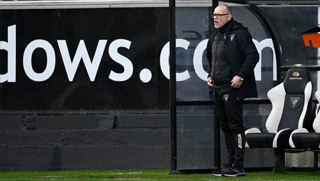 Dunfermline manager John Hughes is eyeing new recruits. (Photo by Rob Casey / SNS Group)
