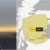 Weather in Scotland: Met Office issue a yellow weather warning as the country wakes up to snow in May. Picture Credit: David Scott and Met Office.
