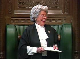 Baroness Betty Boothroyd, the first woman to be Speaker of the House of Commons, has died, according to current Speaker Sir Lindsay Hoyle, who said she was "one of a kind".