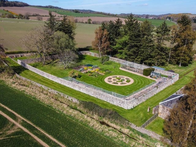 Walled garden.