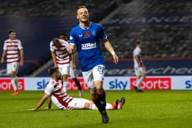 Rangers winger Brandon Barker is set for a loan move. Picture: SNS