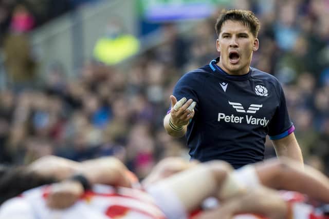 Sam Johnson spent eight seasons with Glasgow Warriors. (Photo by Ross Parker / SNS Group)