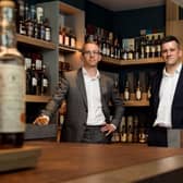 Craig Milne and Daniel Milne of online whisky auction site Whisky Hammer and its sister retail business Still Spirit. Picture: Richard Frew Photography & Film