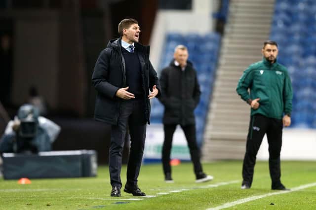 Steven Gerrard, Manager of Rangers (Photo by Robert Perry - Pool/Getty Images)