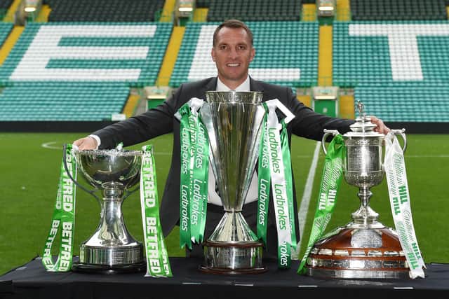 Brendan Rodgers won back-to-back trebles with Celtic but was turned on by supporters after leaving for Leicester during the quest for a third.