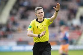 Scottish top flight referee Craig Napier has announced that he is gay. (Photo by Sammy Turner / SNS Group)
