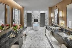 One of the bathrooms in the Mandarin Oriental, Hyde Park. Pic: Contributed