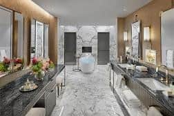 One of the bathrooms in the Mandarin Oriental, Hyde Park. Pic: Contributed