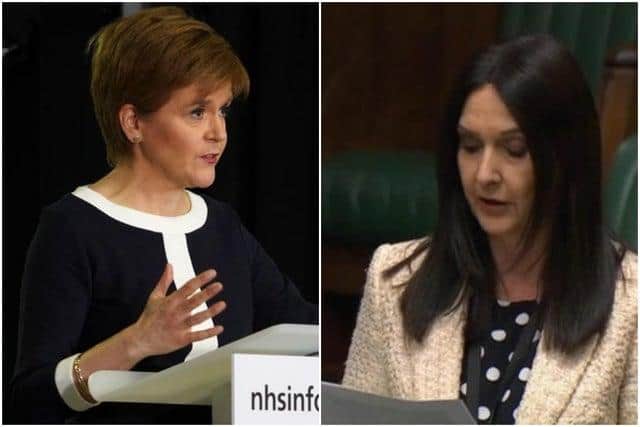 Nicola Sturgeon has repeated her call for Margaret Ferrier to resign as an MP.