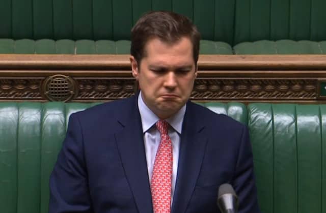 Housing Secretary Robert Jenrick in the House of Commons