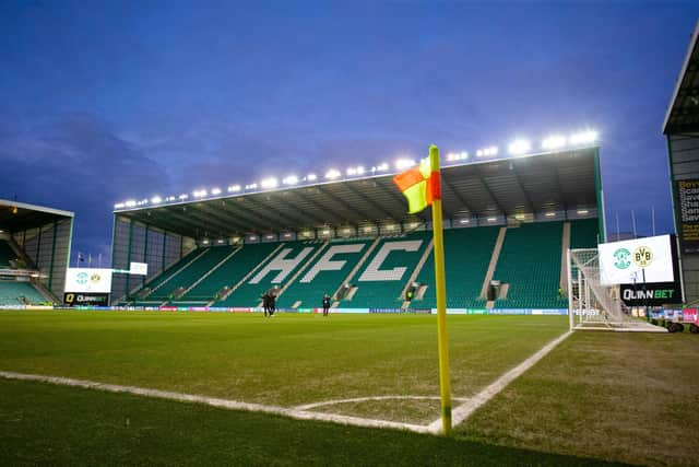 Hibs host Rangers at Easter Road in a Scottish Premiership fixture on Wednesday night. (Photo by Ewan Bootman / SNS Group)