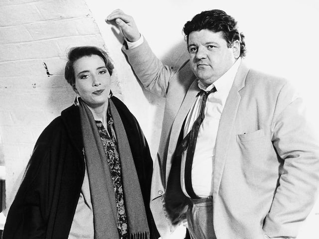 Tutti Frutti BBC television series with Robbie Coltrane as Danny McGlone Emma Thompson as Suzi Nettles