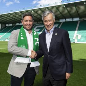 Hibs manager Lee Johnson recalled Ron Gordon's 'I love it' slogan and his infectious personality.
