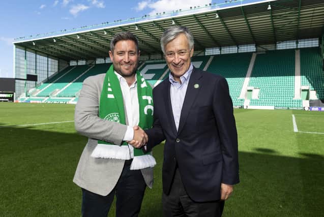Hibs manager Lee Johnson recalled Ron Gordon's 'I love it' slogan and his infectious personality.