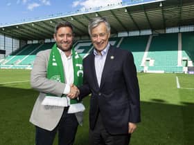 Hibs manager Lee Johnson recalled Ron Gordon's 'I love it' slogan and his infectious personality.