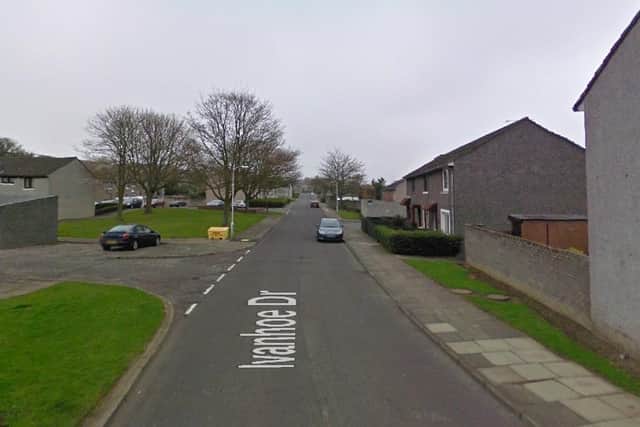 The body of the woman was found near a footpath on Ivanhoe Drive in Glenrothes, Fife at around 8.05pm on Sunday, May 23 (Photo: Google Maps).