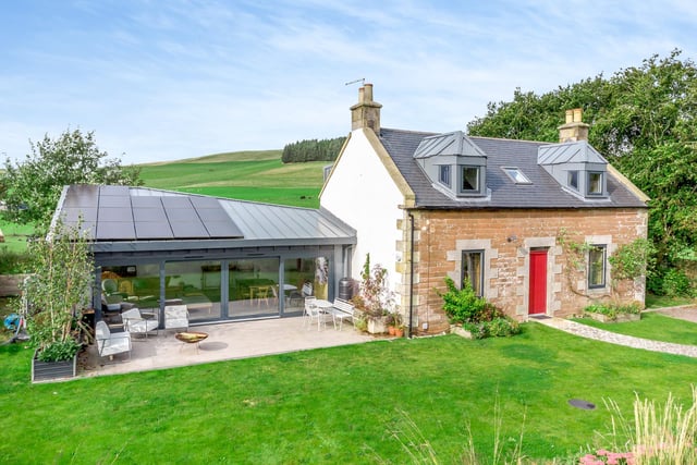 What is it? A runner-up in BBC television’s Scotland’s Home of the Year competition in 2022, viewers could see for themselves just how well this splendid detached eco-home has been lovingly restored to blend old and new .